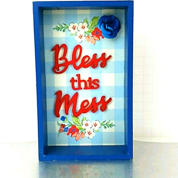 The Pioneer Woman Other - The Pioneer Woman Blue Decor Sign